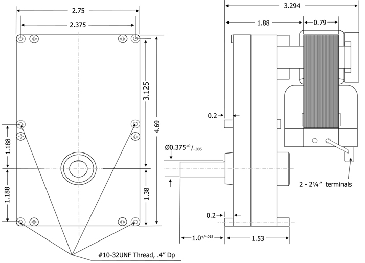 GGM - PELLET STOVE AUGER drawing